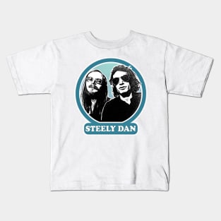 Steely Dan /\/\/ Original Retro 1970s Style Design Kids T-Shirt